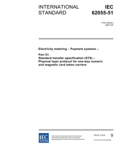 IEC 62055-51 Ed. 1.0 en:2007 pdf