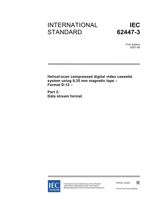 IEC 62447-3 Ed. 1.0 en:2007 pdf