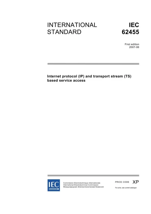 IEC 62455 Ed. 1.0 en:2007 pdf