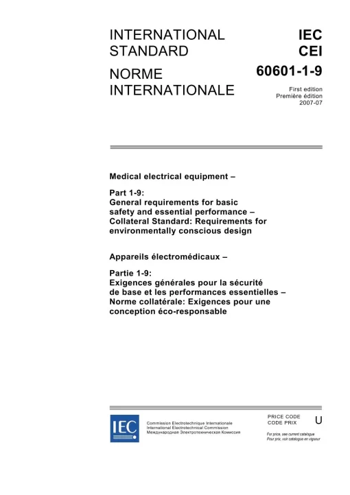 IEC 60601-1-9 Ed. 1.0 b:2007 pdf