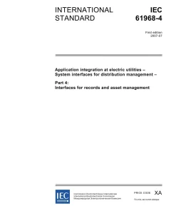 IEC 61968-4 Ed. 1.0 en:2007 pdf