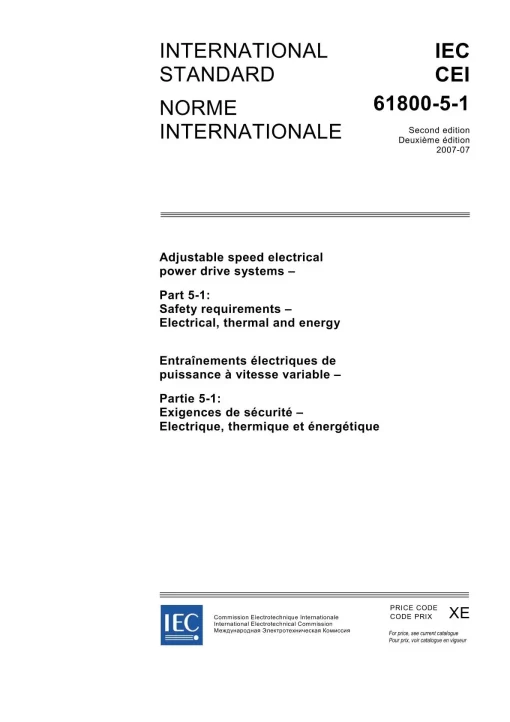 IEC 61800-5-1 Ed. 2.0 b:2007 pdf