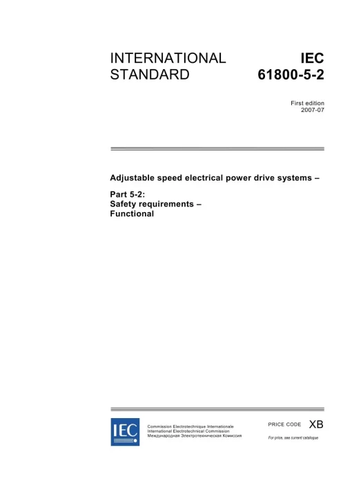 IEC 61800-5-2 Ed. 1.0 en:2007 pdf