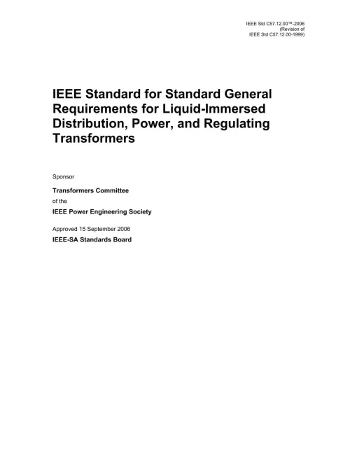 IEEE C57.12.00-2006 pdf