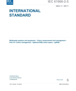 IEC 61966-2-5 Ed. 1.0 en:2007 pdf