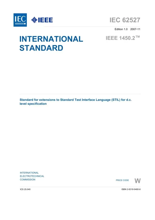 IEC 62527 Ed. 1.0 en:2007 pdf