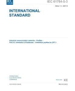 IEC 61784-5-3 Ed. 1.0 en:2007 pdf