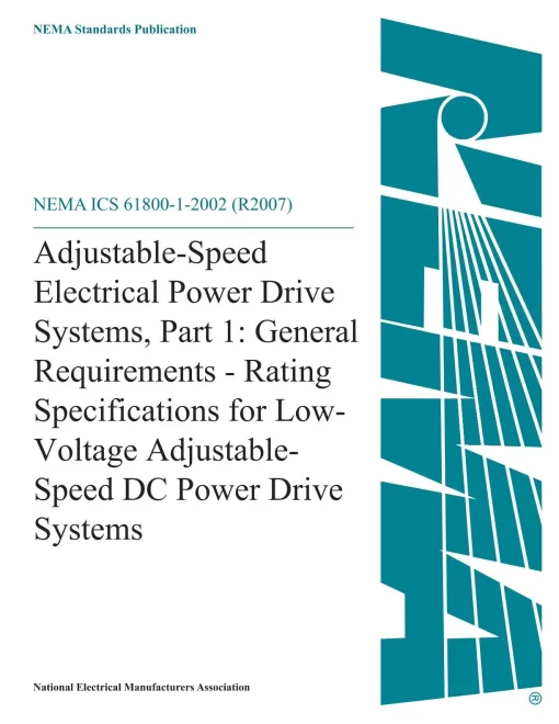 NEMA ICS 61800-1-2002 (R2007) pdf