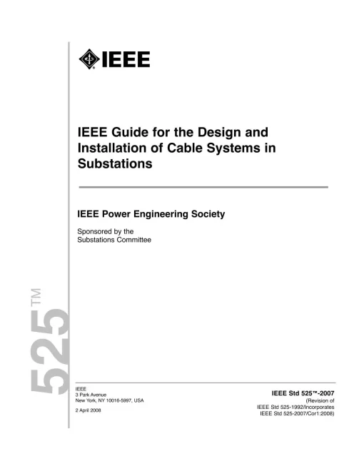 IEEE 525-2007 pdf