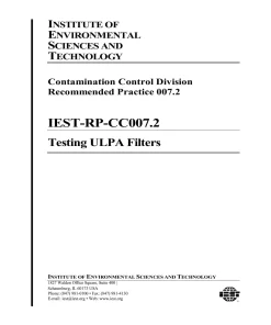 IEST RP-CC007.2 pdf