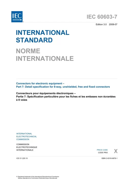 IEC 60603-7 Ed. 3.0 b:2008 pdf