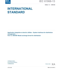 IEC 61968-13 Ed. 1.0 en:2008 pdf