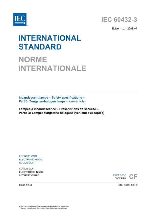 IEC 60432-3 Ed. 1.2 b:2008 pdf