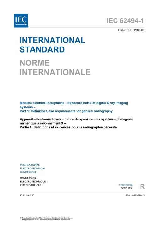 IEC 62494-1 Ed. 1.0 b:2008 pdf