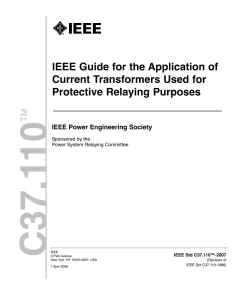 IEEE C37.110-2007 pdf