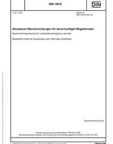 DIN 14610 pdf