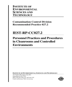 IEST RP-CC027.2 pdf