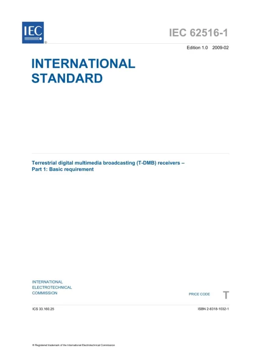 IEC 62516-1 Ed. 1.0 en:2009 pdf