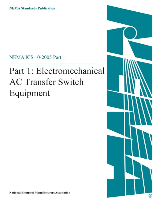 NEMA ICS 10 Part 1-2005 pdf