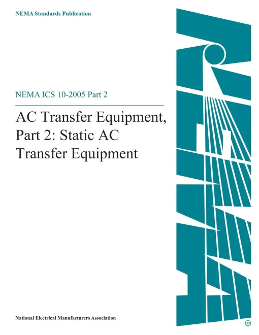 NEMA ICS 10 Part 2-2005 pdf