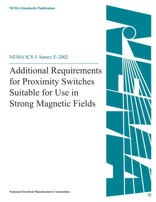 NEMA ICS 5, Annex E-2002 (R2008) pdf