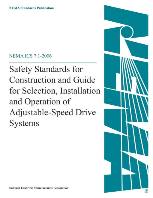 NEMA ICS 7.1-2006 pdf