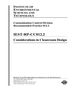 IEST RP-CC012.2 pdf