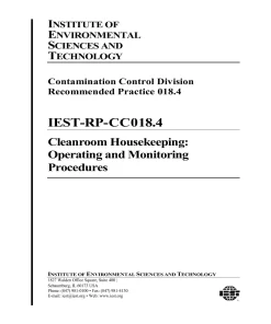 IEST RP-CC018.4 pdf