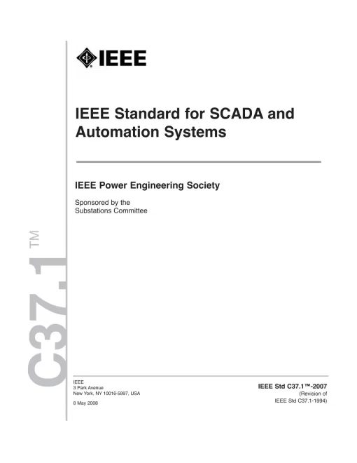 IEEE C37.1-2007 pdf