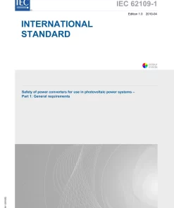 IEC 62109-1 Ed. 1.0 en:2010 pdf