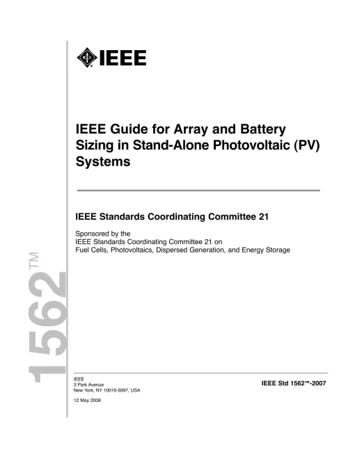 IEEE 1562-2007 pdf