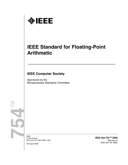 IEEE 754-2008 pdf