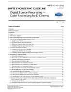 SMPTE EG 432-1-2010 pdf