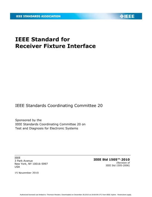 IEEE 1505-2010 pdf