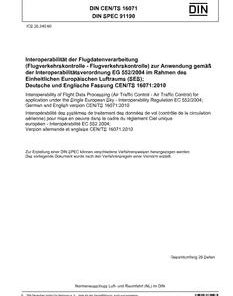 DIN CEN/TS 16071 pdf