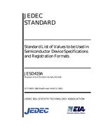 JEDEC JESD419-A (R2001) pdf