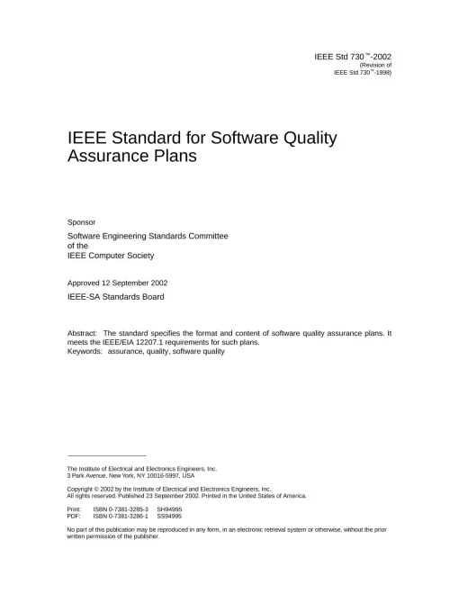 IEEE 730-2002 pdf