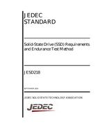 JEDEC JESD 218 pdf