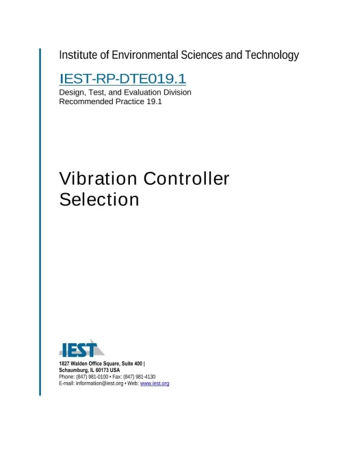 IEST RP-DTE019.1 pdf