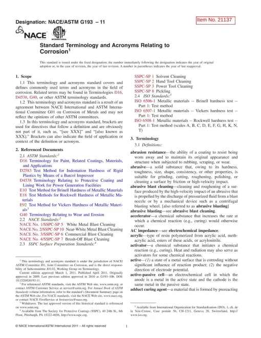 NACE G193-11 pdf