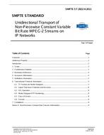 SMPTE ST 2022-4:2011 pdf