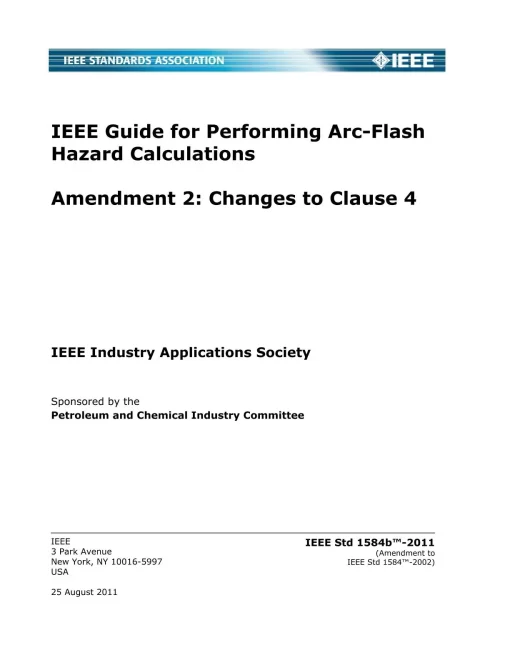 IEEE 1584b-2011 pdf