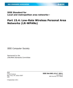 IEEE 802.15.4-2011 pdf