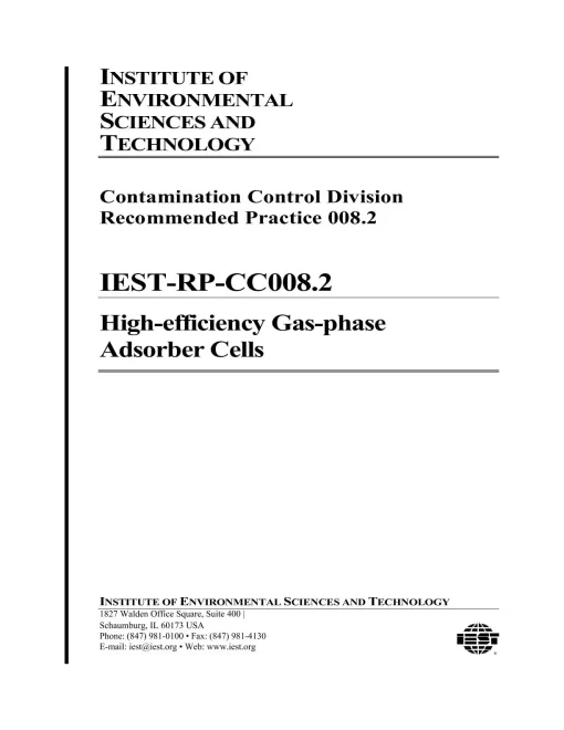 IEST RP-CC008.2 pdf