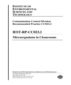 IEST RP-CC023.2 pdf