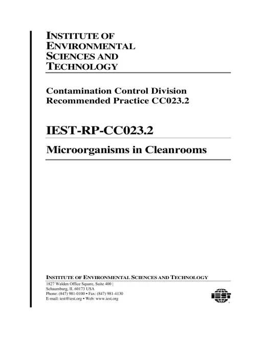 IEST RP-CC023.2 pdf