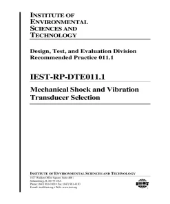 IEST RP-DTE011.1 pdf