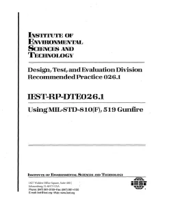 IEST RP-DTE026.1 pdf