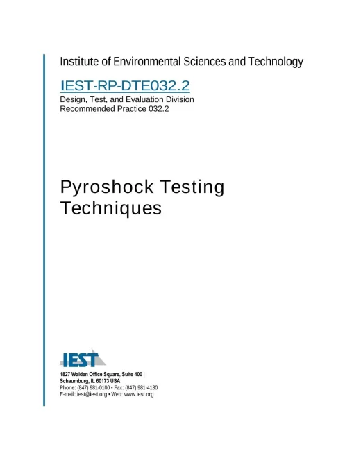 IEST RP-DTE032.2 pdf