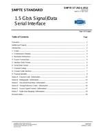 SMPTE ST 292-1:2012 pdf